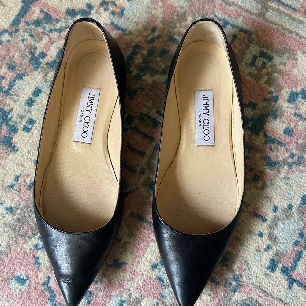 Jimmy Choo slip on flats